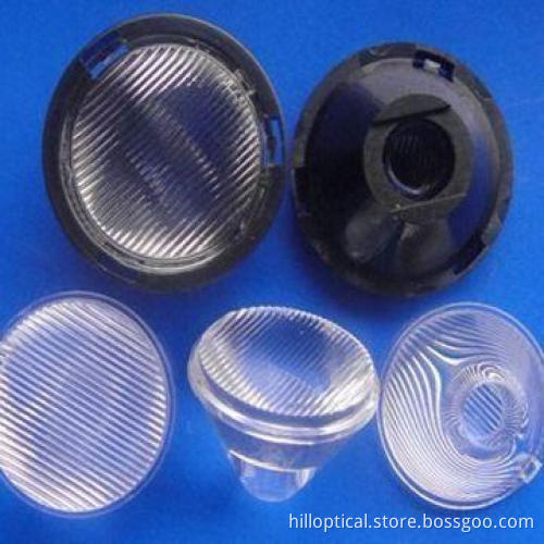 Cree LED Lens with Elliptic Spot, Made of Optical Grade PMMA Material